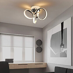 Acheter Autres Temps ZMH Plafonnier LED Ø31cm Intérieur Moderne Aluminium Salon Chambre à coucher