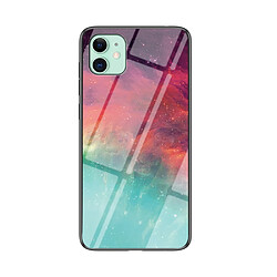 Coque en TPU hybride de ciel étoilé ciel de couleur pour votre Apple iPhone 11 6.1 pouces