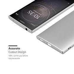 Cadorabo Coque Sony Xperia L2 Etui en Argent pas cher