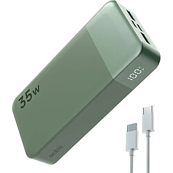 SANAG Power Bank, Alimentation Mobile 20000Mah, Recharge Rapide Pour Alimentation Mobile 35W, Batterie Avec Écran Numérique Pour Iphone,Samsung, Android, Etc