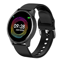 Universal Smartwatch Femme IP67 Imperméable Surveillance de la fréquence cardiaque Tracker de fitness Smartwatch Homme avec IOS Podomètre | Smartwatch (noir)