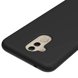 Avis Coque en silicone liquide noir pour votre Huawei Mate 20 Lite