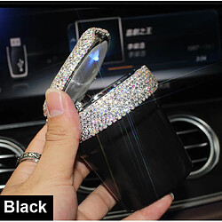 Avis Universal Rhinestone Cendrier Portable Voiture Avec Lumière LED Cristal Diamant Cendrier Voiture Palette Palette Rangement Coupe Porte Pièces Auto Pour Fille |