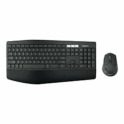 LOGITECH Pavé et souris MK850 - Sans fil Bluetooth Optique Sans fil - Bluetooth - 1000 dpi - 8 Bouton(s) - Roulettes avec frein