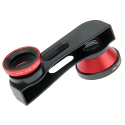 Acheter Wewoo Pour iPhone 5 Lentille large et détachable + objectif grand angle fish eye de 180 degrés,