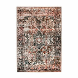 Paris Prix Tapis Tissé Vintage à Poils Plats Saphira Beige 120 x 170 cm