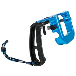 Avis Wewoo Stabilisateur bleu pour GoPro HERO4 / 3 + P4 Trigger Handheld Grip CNC Métal Bâton Monopod Mount