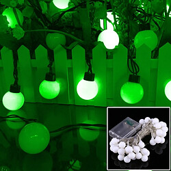 Wewoo Guirlande 4m 3W 40 LEDs 3 x piles AA alimenté lumière de décoration de chaîne avec 3 modes, DC 4.5V verte