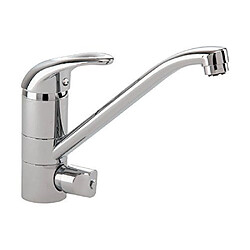 Aquasu Mitigeur monocommande Concordia Mitigeur monocommande pour évier basse pression avec douchette, 1pièce, chrome, 772006