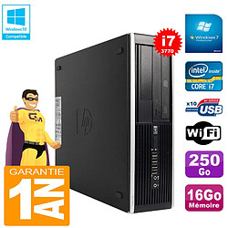 PC HP Compaq Pro 6300 SFF I7-3770 RAM 16Go Disque 250Go Graveur DVD Wifi W7 - Occasion