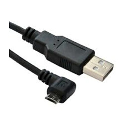 Disney Microconnect USBABMICRO18ANG 1.8m USB A Micro-USB B Mâle Mâle Noir câble USB - câbles USB (1,8 m, USB A, Micro-USB B, 2.0, Mâle/Mâle, Noir)