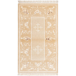 Vidal Tapis de laine 145x84 brun Darya 