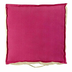 Avis Paris Prix Coussin de Sol Jute Belita 45x45cm Framboise