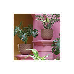 ARTEVASI Pot de fleurs Havana Tropical - Ø 40 x H 33,2 cm - 31 L - Argile