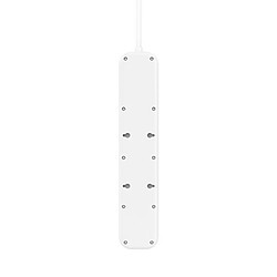 Rallonge 4 prises Schuko avec interrupteur Belkin SRB001CA2M (2 m) pas cher