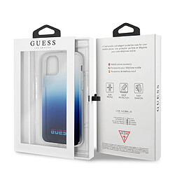 Acheter Guess Maroquinerie GUESS Etui pour iPhone 11 Pro Gradient Bleu California