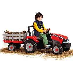 Peg Perego Tracteur Maxi Diesel - à pédales - avec Remorque