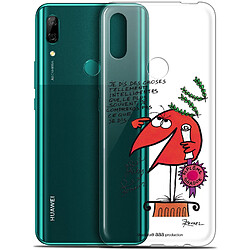 Caseink Coque Pour Huawei P Smart Z (6.6 ) [Gel HD Collection Les Shadoks ? Design Intelligent - Souple - Ultra Fin - Imprimé en France]