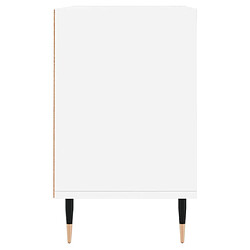 Acheter vidaXL Meuble TV blanc 69,5 x 30 x 50 cm bois d'ingénierie