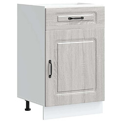 vidaXL Armoire de cuisine Kalmar sonoma gris bois d'ingénierie