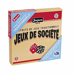 JEUJURA Coffret de Jeux de societe traditionnels - Coffret en bois