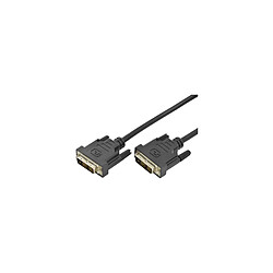 DIGITUS Câble DVI-D 24+1, Dual Link, 2,0 m, noir ()