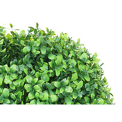 Avis Mendler Arbuste artificiel HWC-L77, boule de buis plante décorative boule de buis plante artificielle Buxus, Outdoor Ø 35cm ~ vert