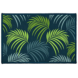 Paris Prix Tapis Rectangle Blue Vegetal 40x60cm Vert