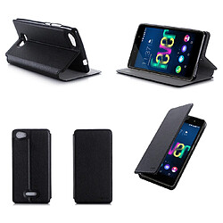 Xeptio Wiko Fever 4G/LTE noir avec stand