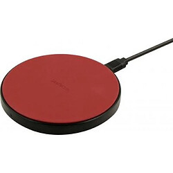 BEETLECASE Chargeur induction Cuir Qi 10W Rouge / Noir