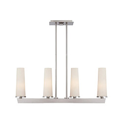 Elstead Lighting Suspension Chelsea Nickel brossé