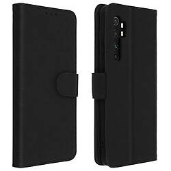 Avizar Étui Xiaomi Mi Note 10 Lite Housse Intégrale Porte-carte Fonction Support noir