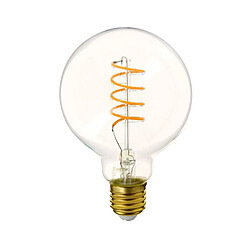 But Ampoule LED spirale Globe E27 Blanc chaud 