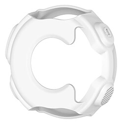 Avis Wewoo Protection écran Étui de en silicone de montre de couleur solide pour Garmin F235 / F750 blanc