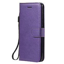 Etui en PU avec support violet pour votre Samsung Galaxy A41 (Global Version)