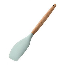 Acheter Spatule à Manche En Bois Avec Ustensile De Cuisine En Silicone Antiadhésif