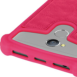 Avizar Coque Universelle Smartphone 5,3 à 5,5 pouces Protection Silicone Gel fuchsia pas cher