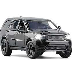 Universal 1/32 Dodge SRT SUV modèle métallique (noir)