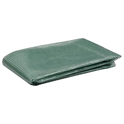 vidaXL Couverture de remplacement de serre (0,5 m²) 50x100x190 cm Vert