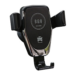 Wewoo Chargeur voiture sans fil pour support de prise d'air pour standard Qi (noir)