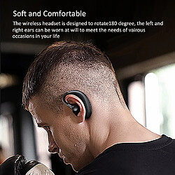 Acheter GUPBOO Casque sans fil avec micro pour tous les téléphones intelligents, casque de sport mains libres avec connexion Bluetooth et micro