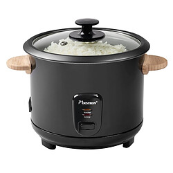 Cuiseur à riz 1.8l 700w noir/bois - ARC180BW - BESTRON