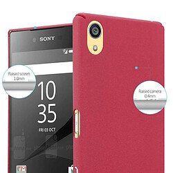 Cadorabo Coque Sony Xperia Z5 PREMIUM Etui en Rouge