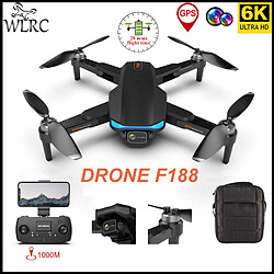 Universal 188 6K GPS Drone 5G Wifi Caméra FPV 28 min vol RC Distance 1000 m Professionnel Quadcopter Enfants Cadeau Comparatif SG906 Pro2 | Caméra RC