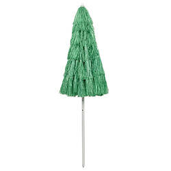 Helloshop26 Parasol de plage hawaii 240 cm vert 02_0008392