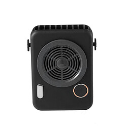 (Noir) Ventilateur De Caméra Suspendu Au Cou Portable Usb Avec Batterie Intégrée Et Design Moderne