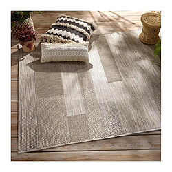 Avis Atmosphera, Createur D'Interieur Tapis Extérieur Effet Mat Zoé 160 x 230 cm Lin - Atmosphera