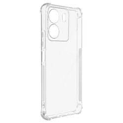 Avizar Coque pour Xiaomi Redmi 13C et Poco C65 Silicone Souple Coins Antichoc Transparent