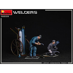 Mini Art Figurine Mignature Welders