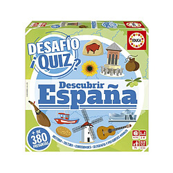 EDUCA BORRAS - Jeu de société Challenge Quiz Discover Spain